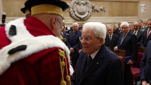 Cassazione, Mattarella all’inaugurazione dell’anno giudiziario