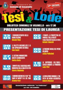 “Tesi & lode”, a Vasanello i giovani laureati presentano i loro lavori di ricerca