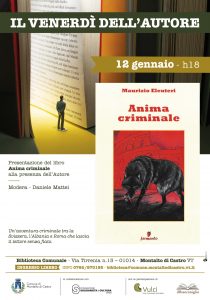 Montalto di Castro, “Anima Criminale” protagonista a “Il Venerdì dell’Autore”