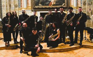 La Briccialdi Sax Orchestra, composta da dodici sassofoni, in concerto gratuito a Vasanello