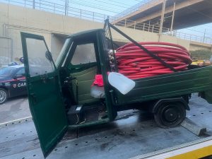 Civitavecchia, rubati alle Ferrovie 500 metri di cavi in rame: i Carabinieri recuperano la refurtiva