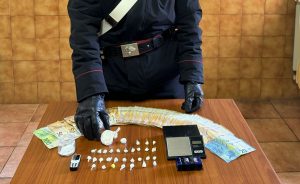 60enne reatino pizzicato con 40 dosi di cocaina in tasca: arrestato