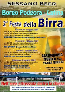 Latina, a Borgo Podgora torna la Festa della Birra