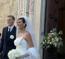 Tarquinia, l’ex Miss Italia Alice Sabatini si è sposata con lo storico fidanzato