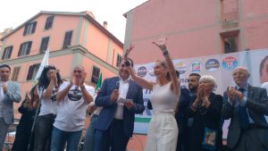 Amministrative, a Civitavecchia c’è Arianna Meloni per lo sprint finale di Grasso