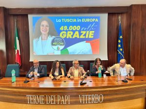 Viterbo – Antonella Sberna in partenza per Bruxelles: “I voti della Tuscia hanno fatto rumore”