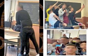Roma: saluti fascisti e omofobia in classe, i video choc di un prof
