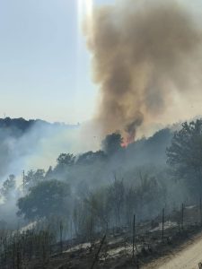 Roma: incendio Ponte Mammolo, disposti divieti dopo dati Arpa