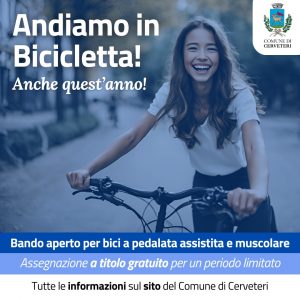 Cerveteri – Mobilità sostenibile: 27 biciclette in concessione gratuita
