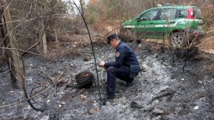 Formia, bruciò ettari di macchia mediterranea a Pietra Composta: arrestato 86enne