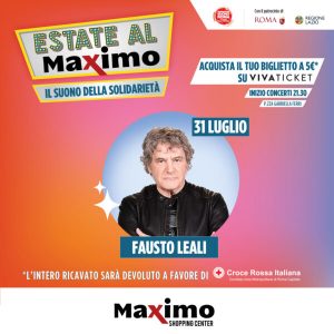 Musica, domani sera a Roma per il gran finale di “Estate al Maximo” c’è Fausto Leali