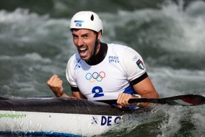 Capolavoro De Gennaro nel K1 slalom, oro Italia nella canoa