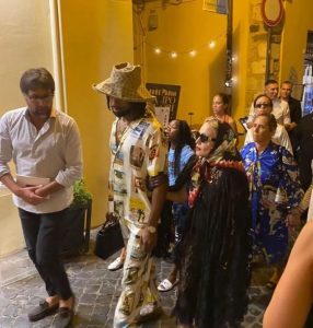 Madonna in visita a Terracina insieme al fidanzato Akeem Morris