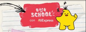 AliExpress, al via la campagna dedicata al back-to-school