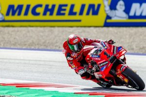 MotoGp, in Austria Bagnaia precede Martin e torna leader solitario