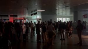 Temporale nel Palermitano, blackout in aeroporto