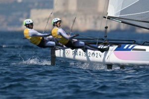 Olimpiadi, Vela: la romana Caterina Banti (in coppia con Ruggero Tita) vince l’oro nella gara di Nacra 17