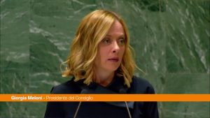 IA, Meloni “Italia farà la sua parte per una governance globale”