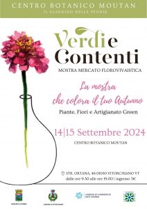 Verdi e Contenti, fine settimana green al centro botanico Moutan