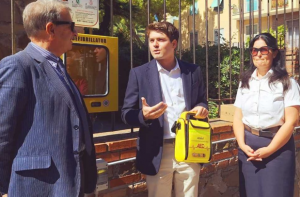 Santa Marinella cardioprotetta: posizionato un nuovo defibrillatore in Viale della Repubblica