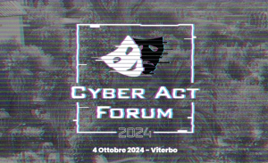 Viterbo – Torna il Cyber Act Forum, il presidente Boccacci: “Edizione all’insegna del cambiamento”