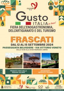 Week-end goloso ai Castelli: Gusto Italia fa tappa a Frascati