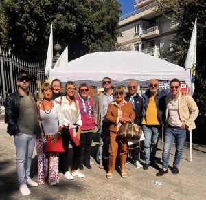 Viterbo – Micci (Lega): “Tanta partecipazione per il gazebo a supporto di Salvini”