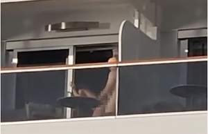 Civitavecchia Porto – Varo della MSC Explora II, dopo la festa sesso in pubblico sul terrazzino della cabina (VIDEO)