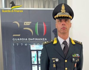 Latina – Marco Mendella nuovo comandante della Guardia di Finanza