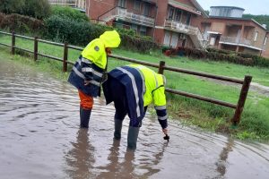 Maltempo – Ancora allagamenti tra Tarquinia lido e il sottopassaggio delle Grottelle (FOTO)