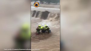 Spagna, alluvione e allagamenti a Valencia