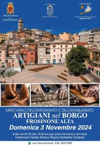 Frosinone, appuntamento con Artigiani nel borgo e Vintage market