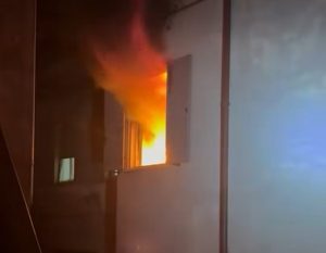 Sgurgola – Incendio distrugge appartamento nel centro storico, salva l’inquilina