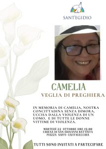 Civitavecchia – Veglia di preghiera per Camelia Ion e le donne vittime di violenza