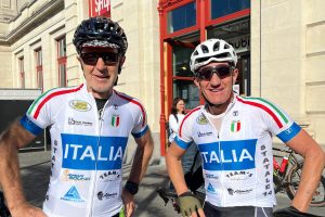 Mtb Santa Marinella, Michele Feltre e Gianfranco Mariuzzo in Belgio con la maglia Azzurra