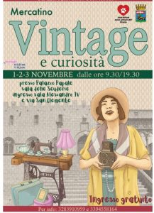 A Viterbo torna il Mercatino del Vintage