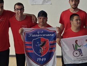 Viterbo – Calcio a 5, via al campionato italiano per disabilità con gli auguri di Leonardo Bonucci