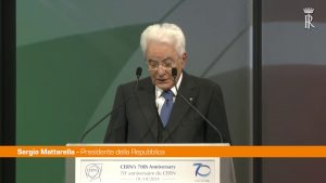 Mattarella “Il Cern costruisce la pace”