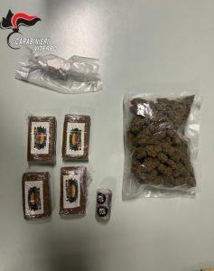 Orte, trovato in casa con oltre un etto tra hashish e marijuana, arrestato cittadino africano