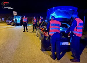 Week end intenso per i carabinieri di Ronciglione: 70 autovetture e 114 persone controllate