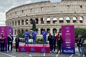 Roma – In 17 mila alla mezza maratona, vincono i keniani Emmanuel Wafula e Nancy Sang