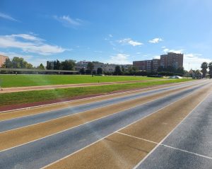 Sopralluogo al campo Coni di Latina: prossima la riqualificazione delle due piste di atletica