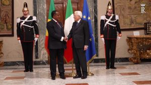 Mattarella incontra il Presidente della Repubblica del Congo