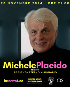 Civitavecchia – Michele Placido presenta Eterno Visionario, il suo ultimo film al Cineteatro