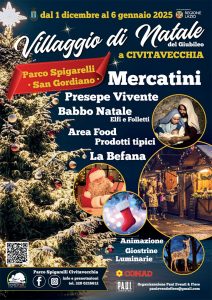 Civitavecchia – Il Villaggio di Natale del Giubileo al Parco Spigarelli