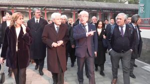 Mattarella in visita di Stato in Cina