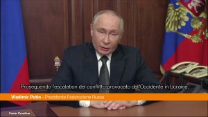 Putin “Armi occidentali contro la Russia, risponderemo”