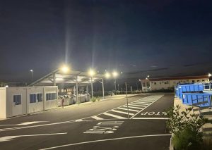 Viterbo – Ecocentro del Poggino, non funzionante ma luci da stadio accese anche di notte