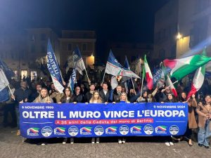 Viterbo – Oltre il Muro vince l’Europa, pienone per la manifestazione di Fratelli d’Italia