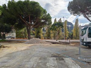 Viterbo – Parcheggio del Sacrario a “mezzo servizio” per Natale, i lavori termineranno nel 2025